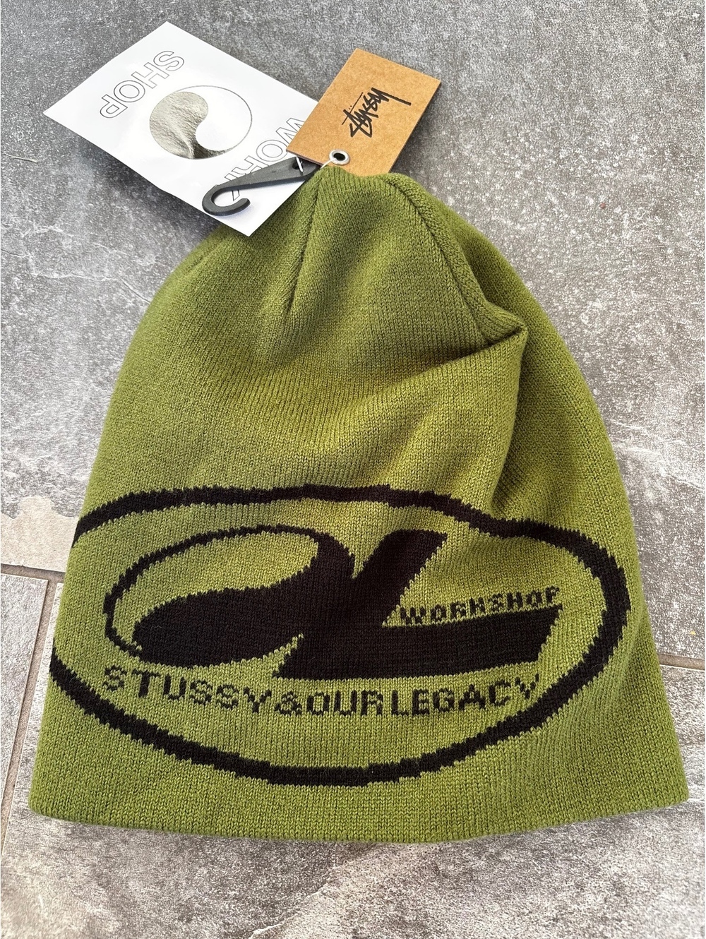 Stussy x OUR LEGACY Skullcap Workshop Skullcap Army Green